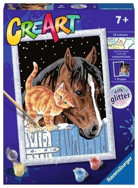 CreArt dla dzieci: Koń i kotek CreArt dla dzieci: Koń i kotek
