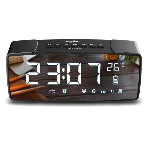 Radiobudzik Bluetooth 4.2 FM Aux-in GB200 Radiobudzik Bluetooth 4.2 FM Aux-in GB200