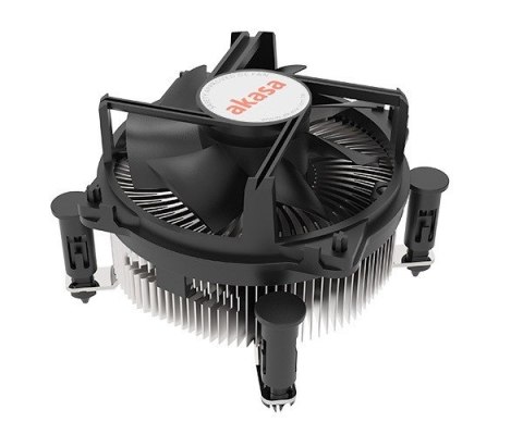 Akasa AK-CC6606BP01 system chłodzenia komputerów Procesor Radiator 9 cm Aluminium, Czarny 1 szt. Akasa AK-CC6606BP01 system chłodzenia komputerów Procesor Radiator 9 cm Aluminium, Czarny 1 szt.