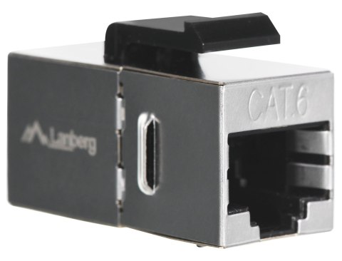 LANBERG ŁĄCZNIK KEYSTONE KAT.6 FTP RJ45->RJ45 ZŁĄCZKA SIECIOWA KSF6-3000 LANBERG ŁĄCZNIK KEYSTONE KAT.6 FTP RJ45->RJ45 ZŁĄCZKA SIECIOWA KSF6-3000