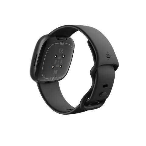 Smart watch Fitbit versa 4, graphite body with black silicone strap Smart watch Fitbit versa 4, graphite body with black silicone strap