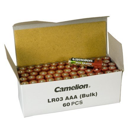 Camelion | Akumulator AAA/LR03 | Plus alkaliczne | 60 szt. Camelion | Akumulator AAA/LR03 | Plus alkaliczne | 60 szt.
