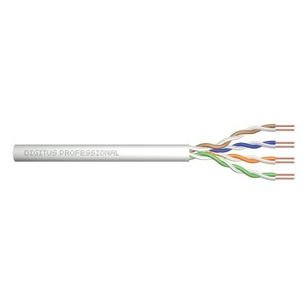 Digitus Kabel instalacyjny ze skrętką 2-żyłową ASSNET100 CAT 5e U-UTP Digitus Kabel instalacyjny ze skrętką 2-żyłową ASSNET100 CAT 5e U-UTP