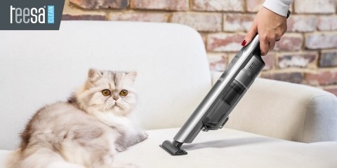 Odkurzacz ręczny, bezprzewodowy, samochodowy, 14.8V, 200W, TEESA Odkurzacz ręczny, bezprzewodowy, samochodowy, 14.8V, 200W, TEESA