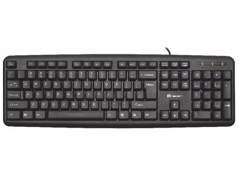 Klawiatura membranowa Tracer MAVERICK TRAKLA43371 (USB; (US); kolor czarny) Klawiatura membranowa Tracer MAVERICK TRAKLA43371 (USB; (US); kolor czarny)