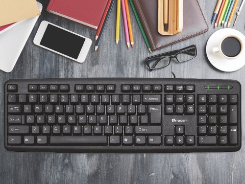 Klawiatura membranowa Tracer MAVERICK TRAKLA43371 (USB; (US); kolor czarny) Klawiatura membranowa Tracer MAVERICK TRAKLA43371 (USB; (US); kolor czarny)