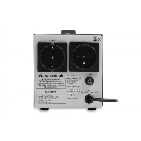 VOLT STABILIZATOR NAPIĘCIA VOLT POLSKA AVR 500 VOLT STABILIZATOR NAPIĘCIA VOLT POLSKA AVR 500