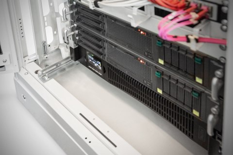 Digitus Zasilacz awaryjny UPS Online Rack 19" LCD, 1500VA/1500W, 3x12V/9Ah, 8xC13, USB, RS232, RJ45 Digitus Zasilacz awaryjny UPS Online Rack 19" LCD, 1500VA/1500W, 3x12V/9Ah, 8xC13, USB, RS232, RJ45