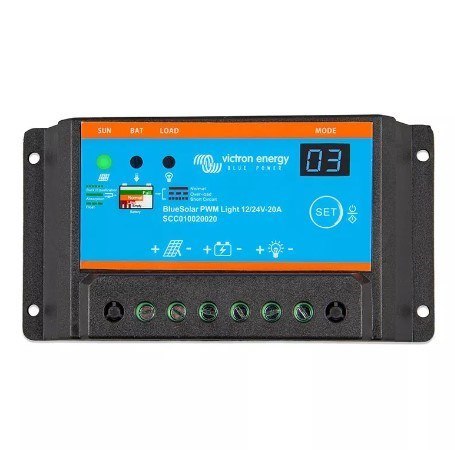 Regulator ładowania Victron Energy Bluesolar Pwm-Light 12/24-30 (SCC010030020) Regulator ładowania Victron Energy Bluesolar Pwm-Light 12/24-30 (SCC010030020)