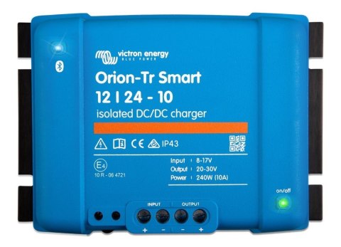 Victron Energy Orion-Tr Smart 12/24-10A (240W) Isolated charger Victron Energy Orion-Tr Smart 12/24-10A (240W) Isolated charger