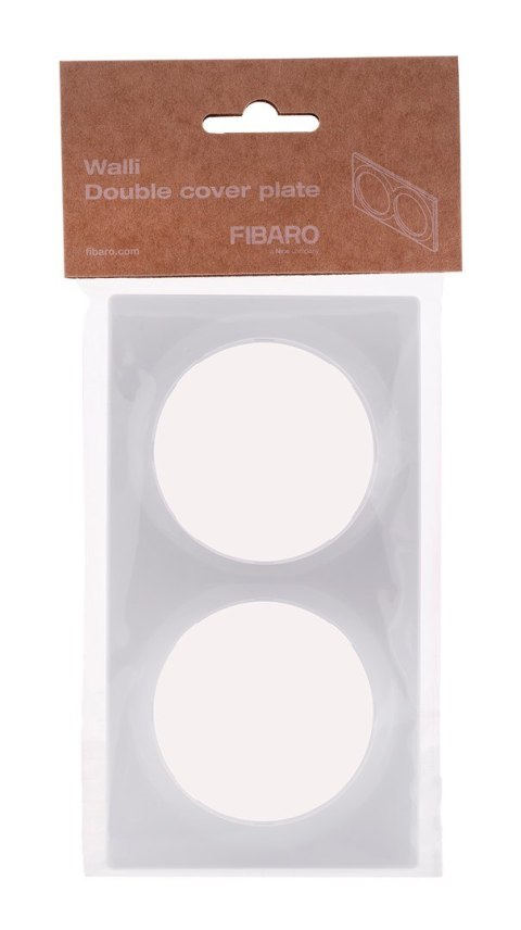 FIBARO Ramka ozdobna podwójna FG-Wx-PP-0003-8 FIBARO Ramka ozdobna podwójna FG-Wx-PP-0003-8