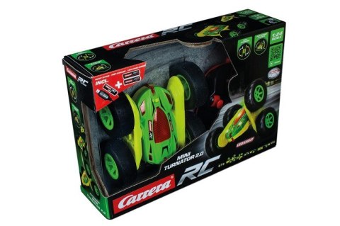 Carrera Mini Turnator 2.0 zdalnie sterowany model Samochód kaskaderski Silnik elektryczny 1:24 Carrera Mini Turnator 2.0 zdalnie sterowany model Samochód kaskaderski Silnik elektryczny 1:24