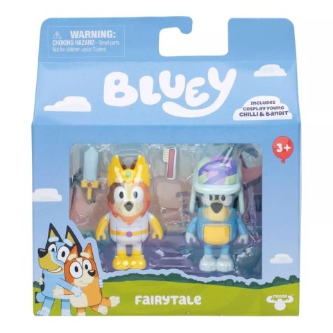 Bluey. Zestaw z 2 figurkami Bluey. Zestaw z 2 figurkami