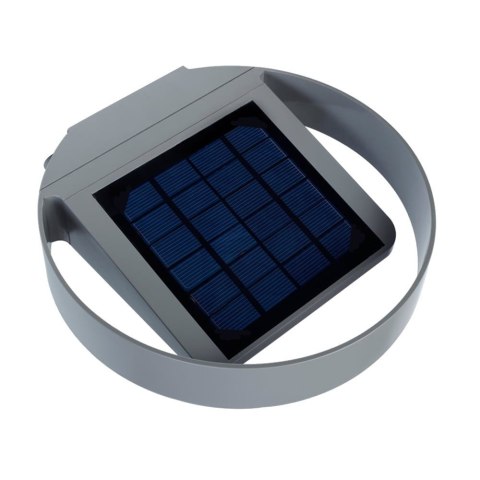 Solarna lampa ścienna okrągła GreenBlue GB130 LED 3W Solarna lampa ścienna okrągła GreenBlue GB130 LED 3W