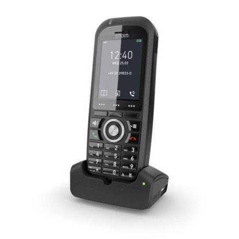 Snom M70 Słuchawka telefoniczna DECT Nazwa i identyfikacja dzwoniącego Czarny Snom M70 Słuchawka telefoniczna DECT Nazwa i identyfikacja dzwoniącego Czarny