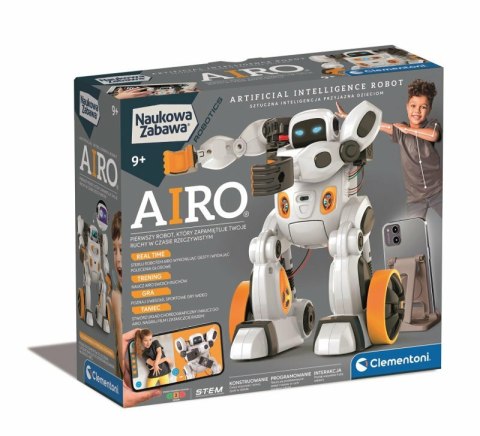 Clementoni Naukowa zabawa. Robotics. Robot AIRO 50819 Clementoni Naukowa zabawa. Robotics. Robot AIRO 50819