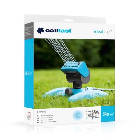 Zraszacz oscylacyjny CELLFAST 52-067 Expert, sektor Zraszacz oscylacyjny CELLFAST 52-067 Expert, sektor