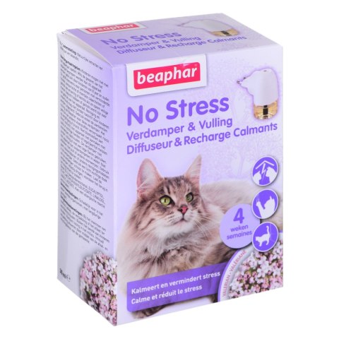 Beaphar No Stress Calming Diffuser Cat - aromatyzer behawioralny dla kotów - 30 ml Beaphar No Stress Calming Diffuser Cat - aromatyzer behawioralny dla kotów - 30 ml