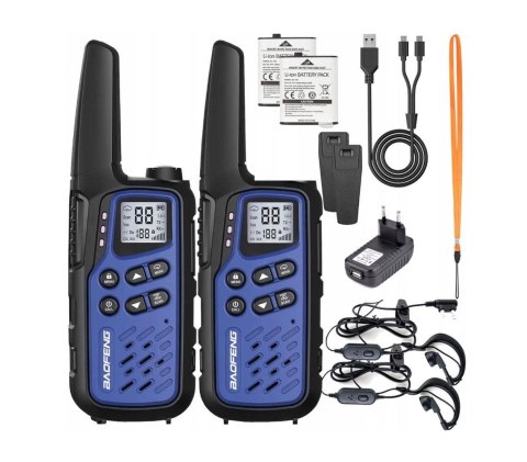 Krótkofalówka Baofeng BF-T25E Dark Blue Krótkofalówka Baofeng BF-T25E Dark Blue