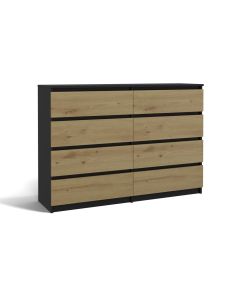 Komoda Malwa M8/140 ANTRACYT ARTISAN