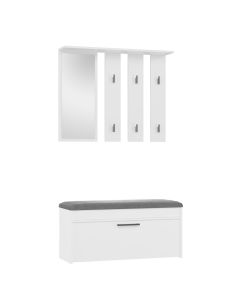 Garderoba Parma PARMA BIAŁY