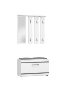 Garderoba Opal OPAL BIAŁY