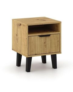 Szafka nocna Scandi 1S SLIM DĄB ARTISAN