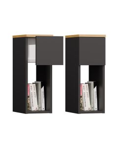 Szafka nocna GALAX 20/1S ANTRACYT ARTISAN