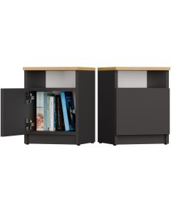 Szafka nocna GALAX 30/1D ANTRACYT ARTISAN