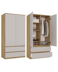 Szafa Malwa SS-90 DĄB ARTISAN KASZMIR