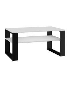 Ława Modern 1P BIAŁY CZERŃ