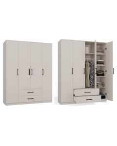 Szafa Romana 160X205 KASZMIR BEŻ