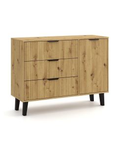 Komoda Scandi 1D3S SLIM DĄB ARTISAN