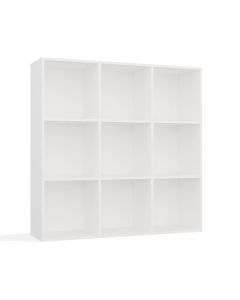 Regał Malax 3X3 H BIAŁY